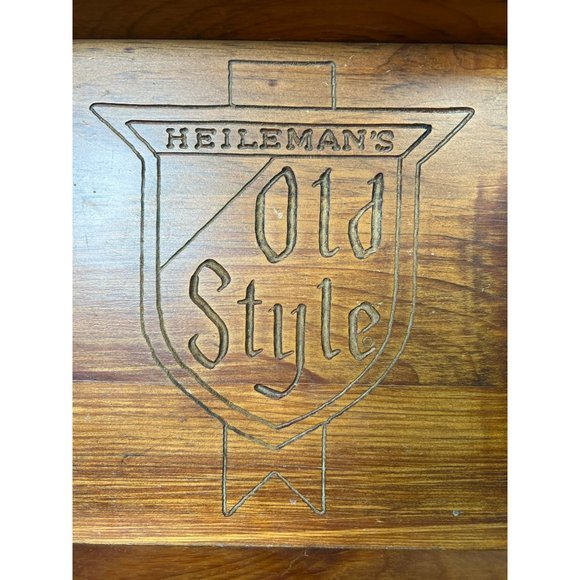 Vintage Heileman’s Wooden Tray - Picture 2 of 6